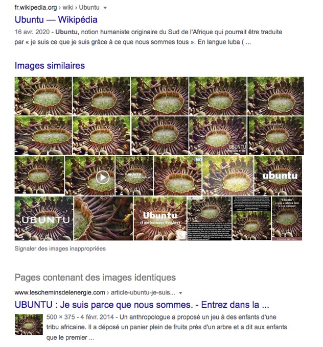 Rercherche image sur le net